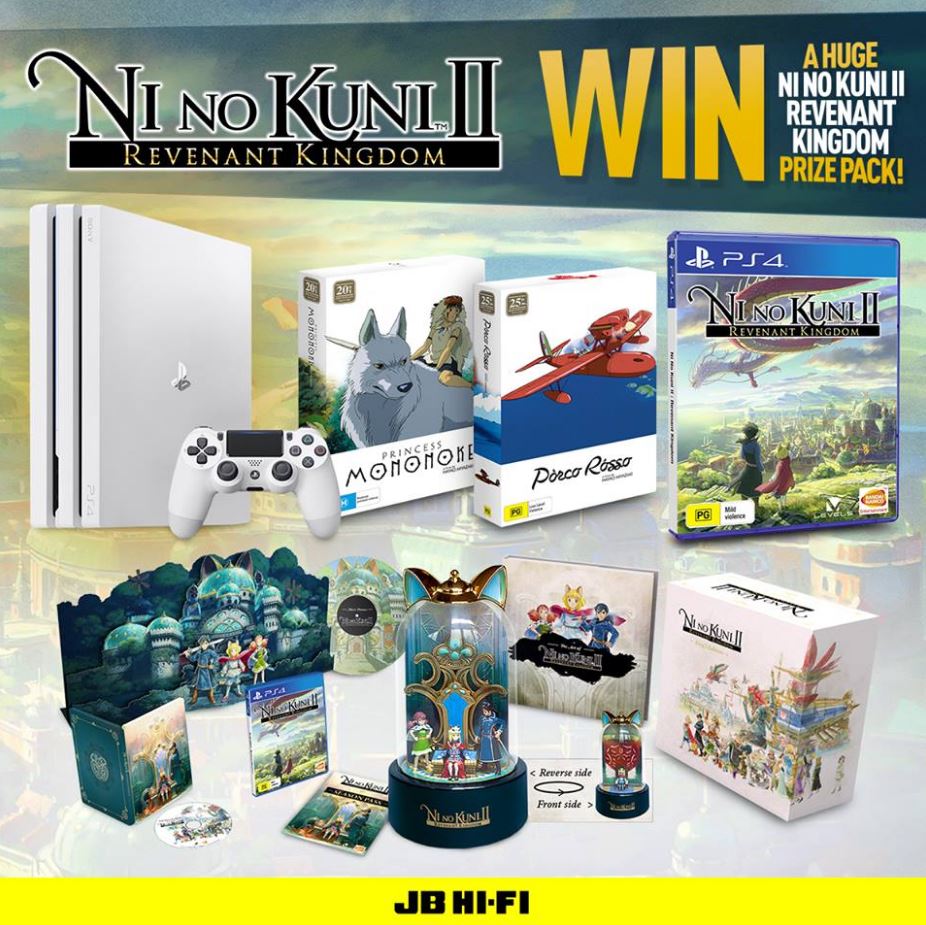 Jb Hi Fi Competition Win A Ps4 Pro Console Ni No Kuni 2