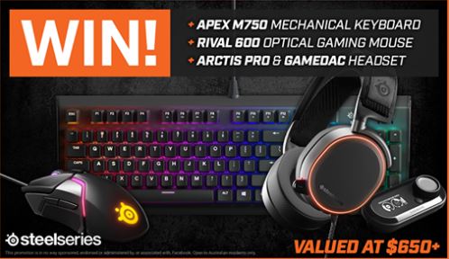 PC Case Gear Competition: Win a SteelSeries peripheral pack worth $650+