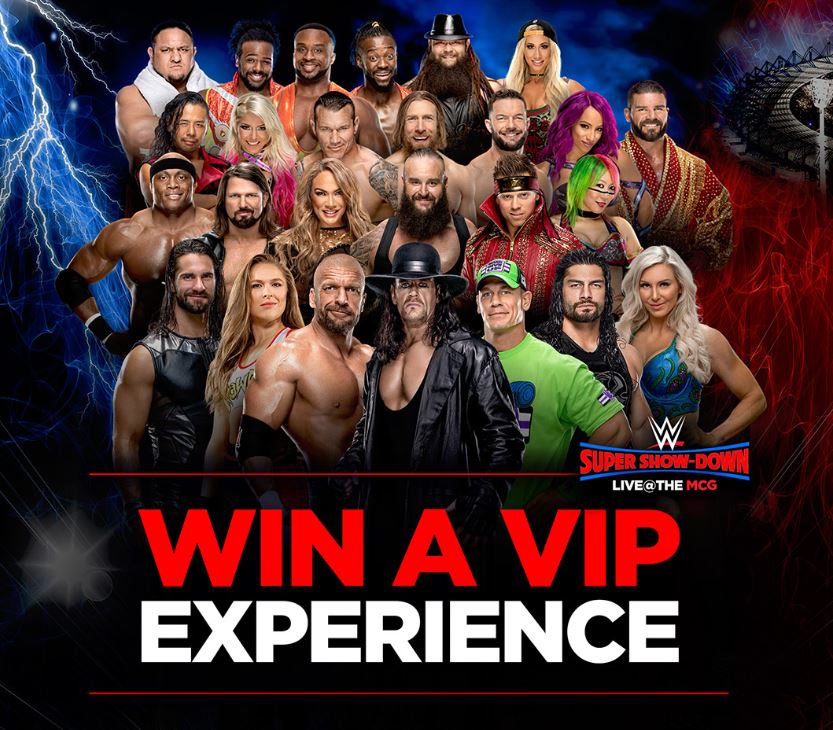 Jack Links WWE Competition Win a WWE VIP experience in Melbourne