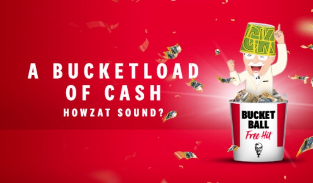 KFC Bucketball Free Hit Promotion Win up to 10,000 at