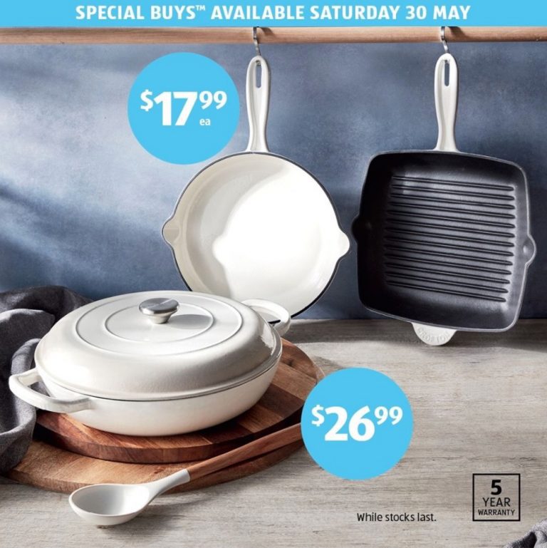 ALDI Competition Win Cast Iron Cookware set