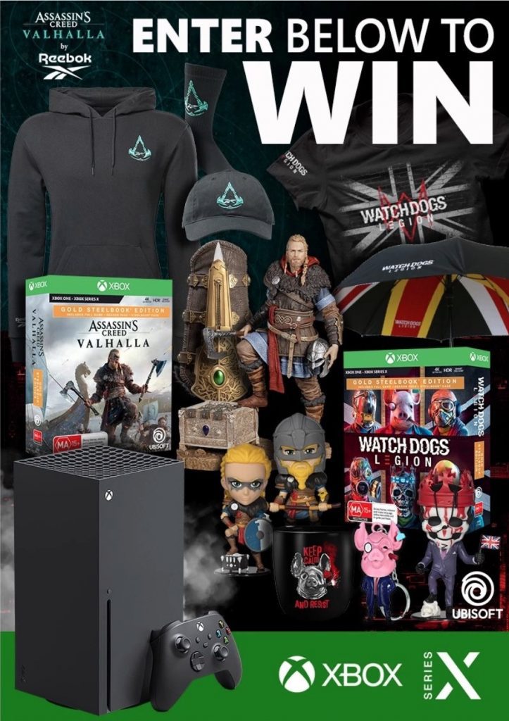 JB HiFi Assassin’s Creed Valhalla Competition Win the Ultimate Next