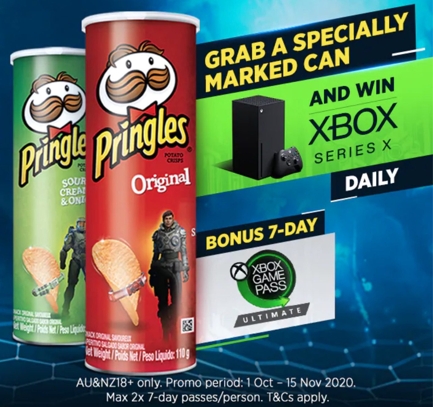 pringles xbox australia