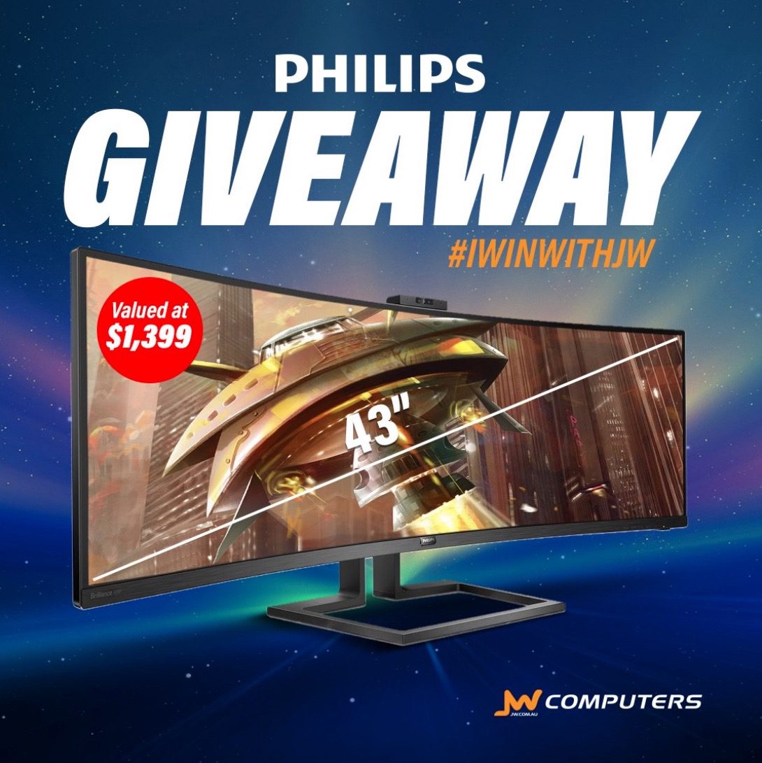 JW Computers Competition Win a Philips 43" Monitor worth 1,399