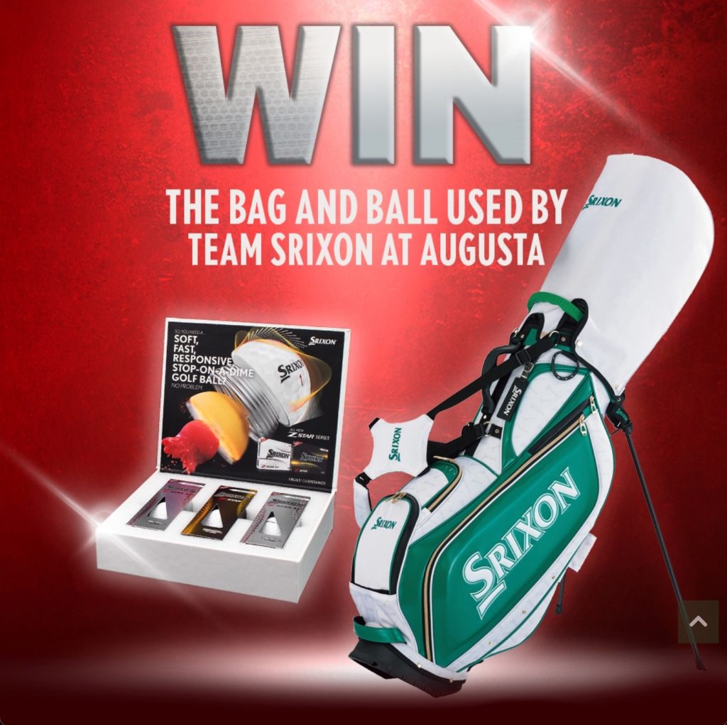 Drummond Golf US Masters Giveaway Win the bag and ball used by Team