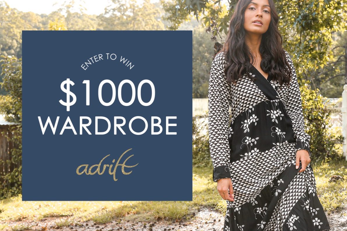 Adrift Competition: Win a $1,000 wardrobe