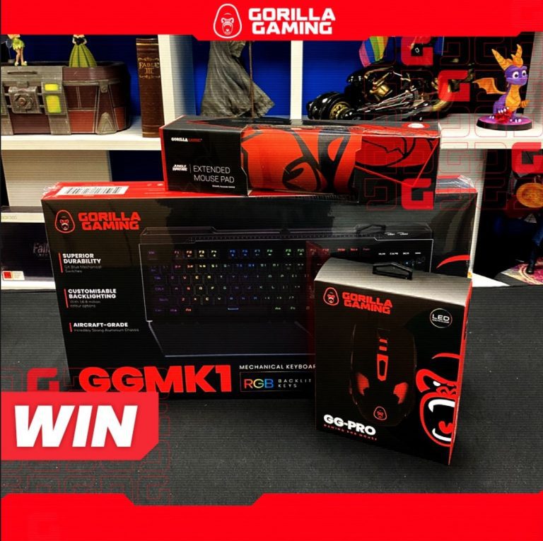 Win a Gorilla Gaming PC bundle including mechanical keyboard, mouse and