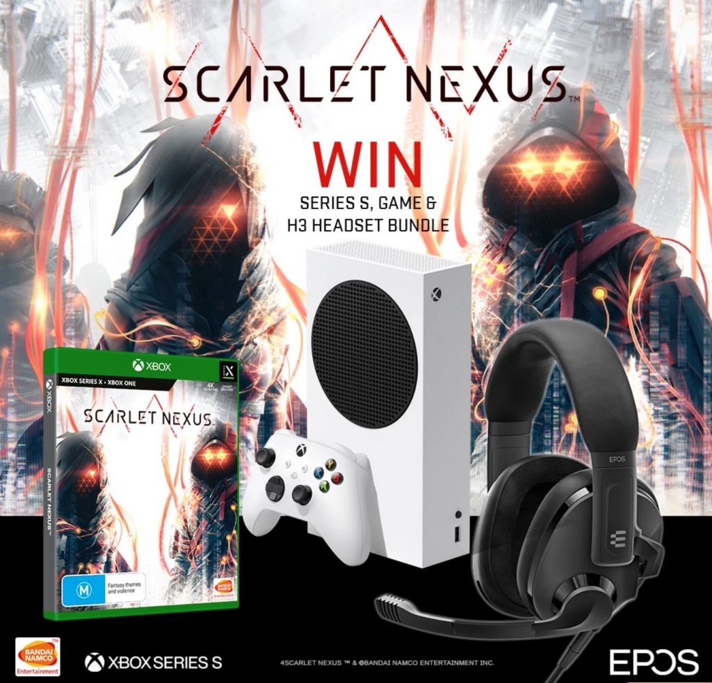 Win an Xbox Series S Console + Gaming Headset + Scarlet Nexus game and