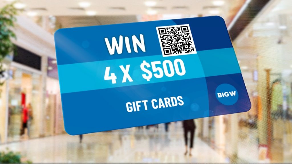 Today Show Competition Win 1 of 4 500 Big W Gift Cards