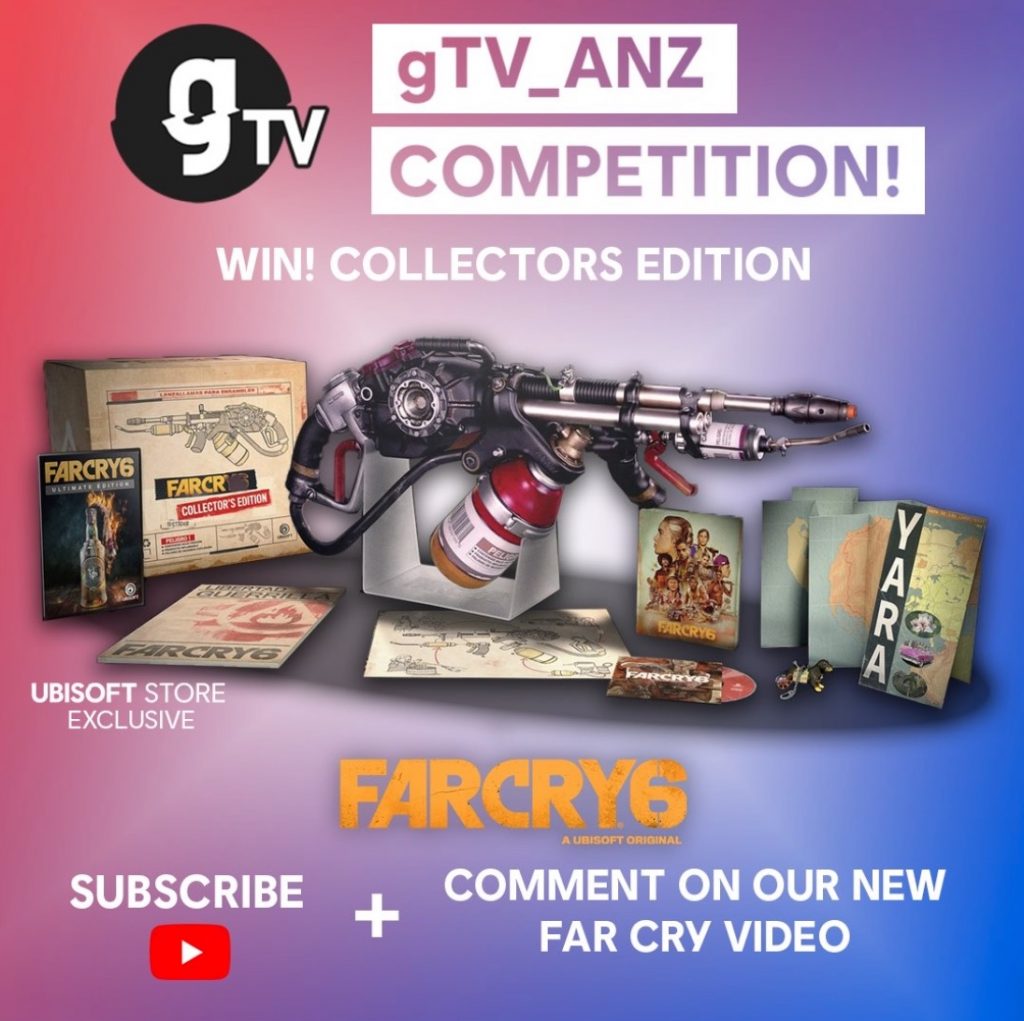 Win A Far Cry 6 Ubisoft Store Collectors Edition Including A Tostador Flamethrower Replica Win A Far Cry 6 Ubisoft Store Collectors Edition Including A Tostador Flamethrower Replica