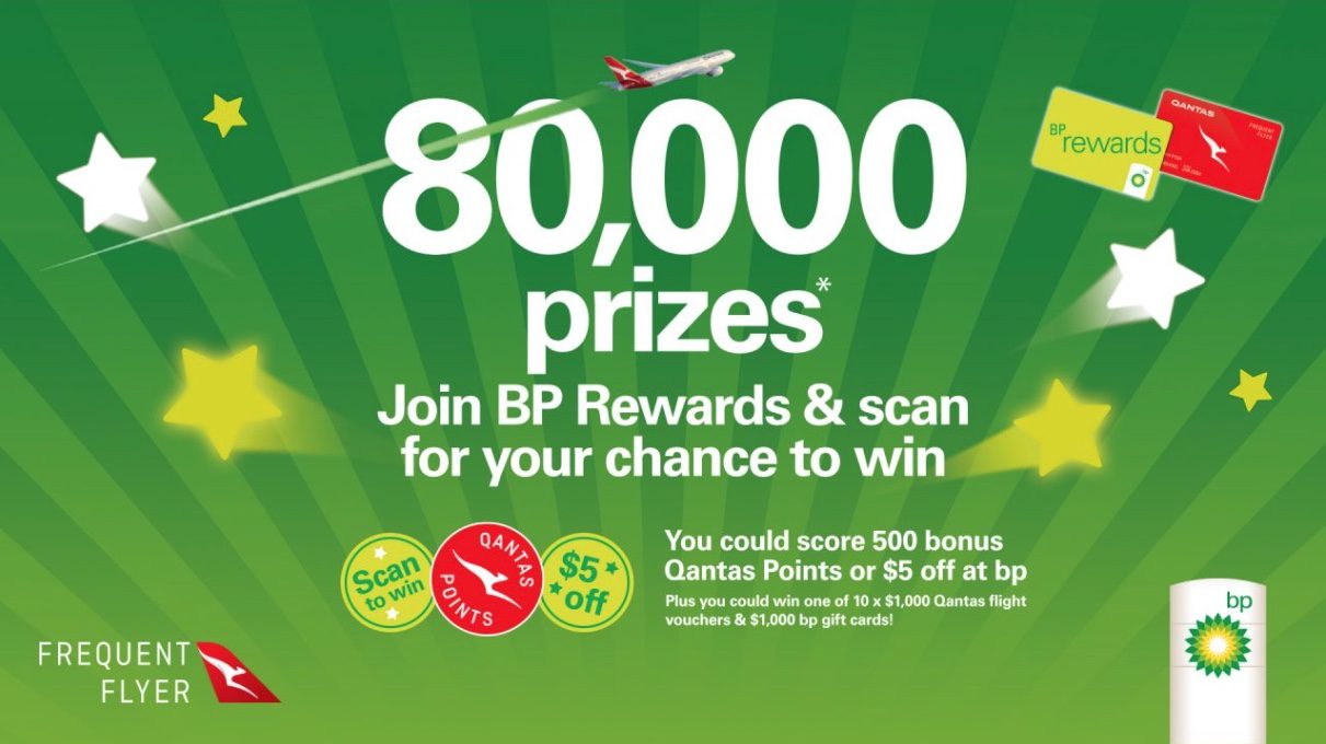 BP Rewards Qantas Competition Win a share of over 1 million in prizes