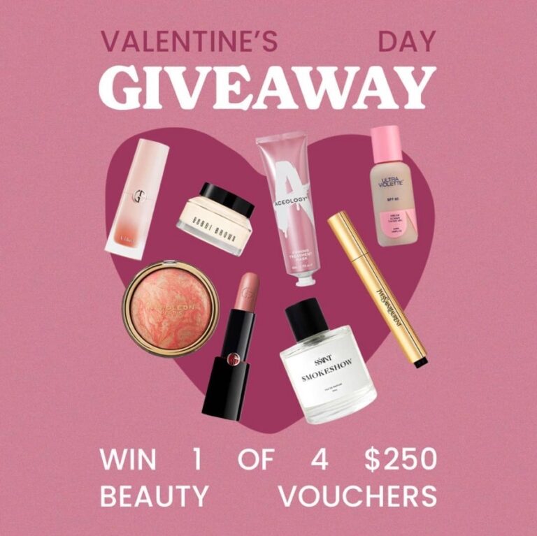 The Iconic Valentine's Day Giveaway Win 1 of 4 250 The Iconic Beauty