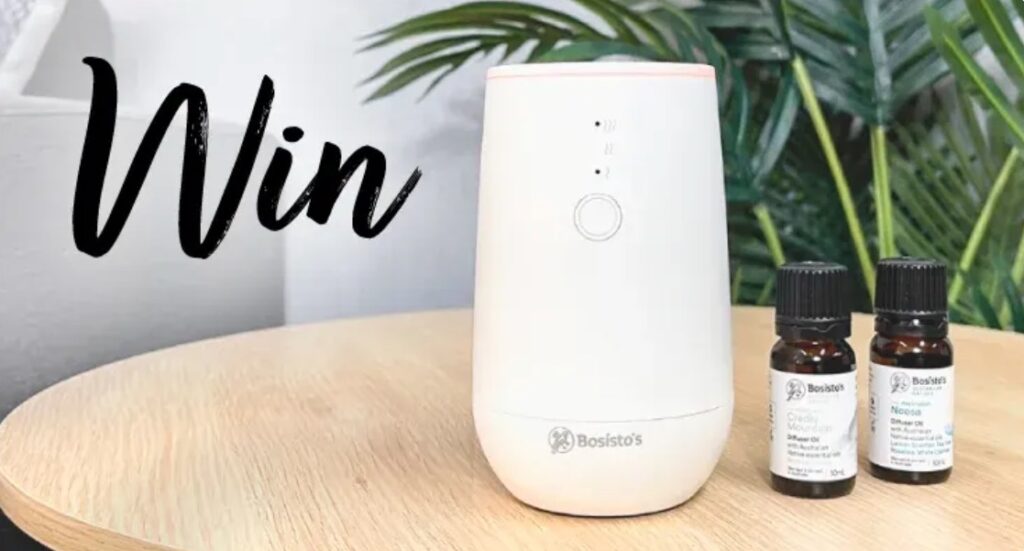 Bosisto's Mother's Day Competition Win 1 of 5 Oil Waterless diffusers