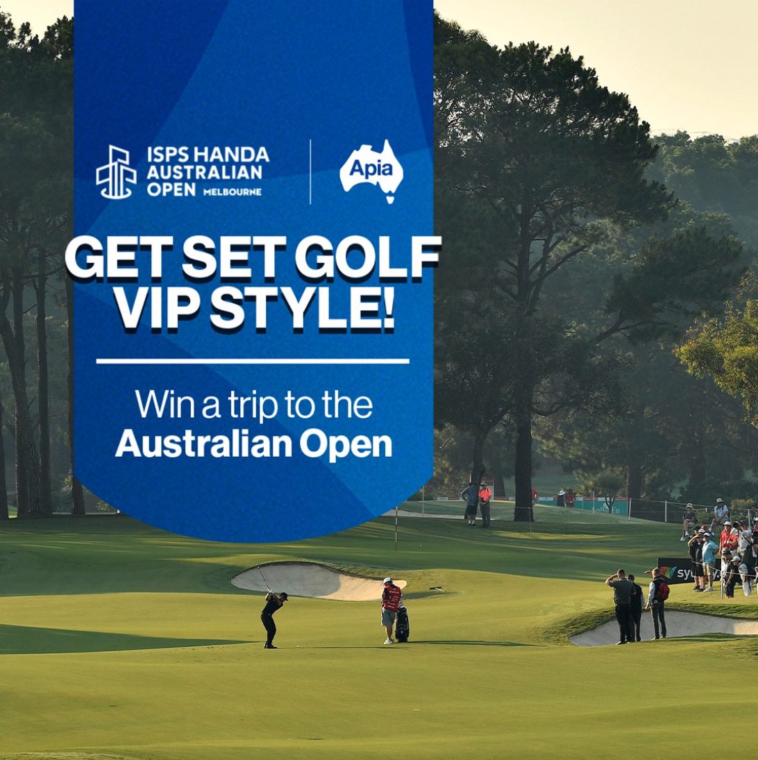 Win a VIP trip to the ISPS HANDA Australian Open with Apia