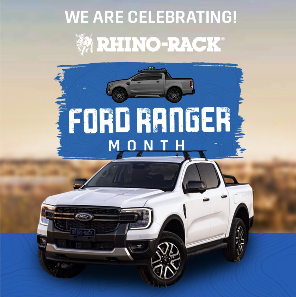 RhinoRack Ford Ranger Month Competition Win a prize pack valued up to