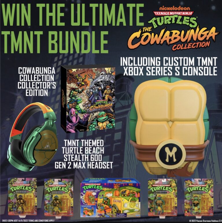 JB HiFi Ninja Turtles Competition Win Michelangelo Xbox Series S