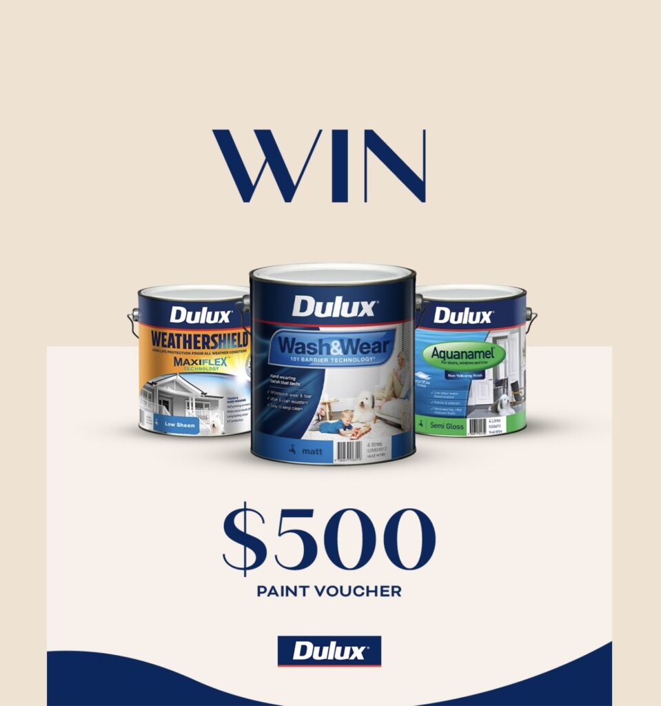 Maple Living Competition Win a 500 Dulux Paint Voucher