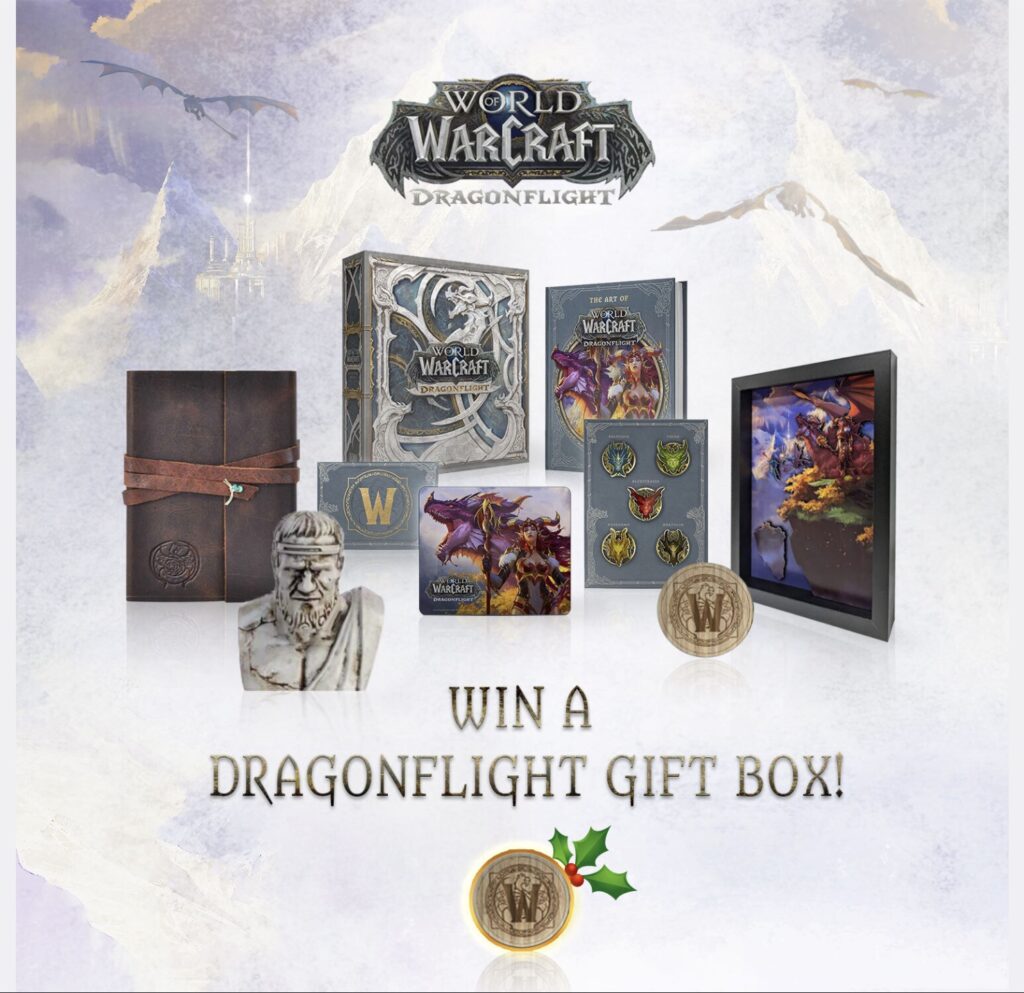 Blizzard Competition Win 1 of 2 World of Warcraft Dragonflight gift boxes