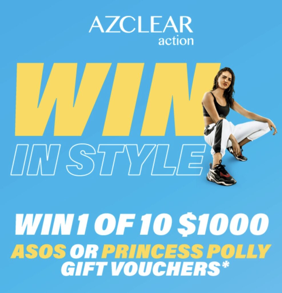 Chemist Warehouse Azclear Action Competition Win 1 of 10 1,000 Asos