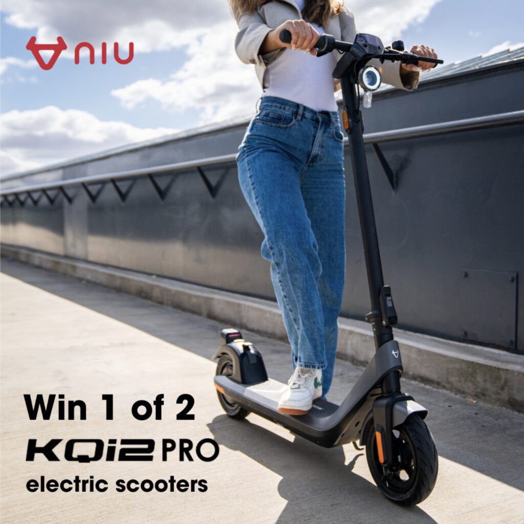 JB HiFi Competition Win 1 of 2 NIU KQi2 Pro electric scooters