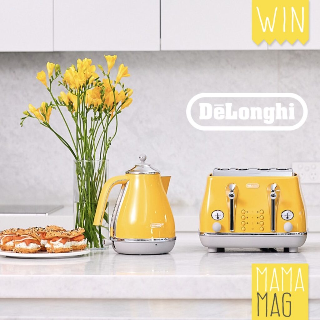 Win a De’Longhi Icona Capitals 2slice Toaster + a De’Longhi Icona