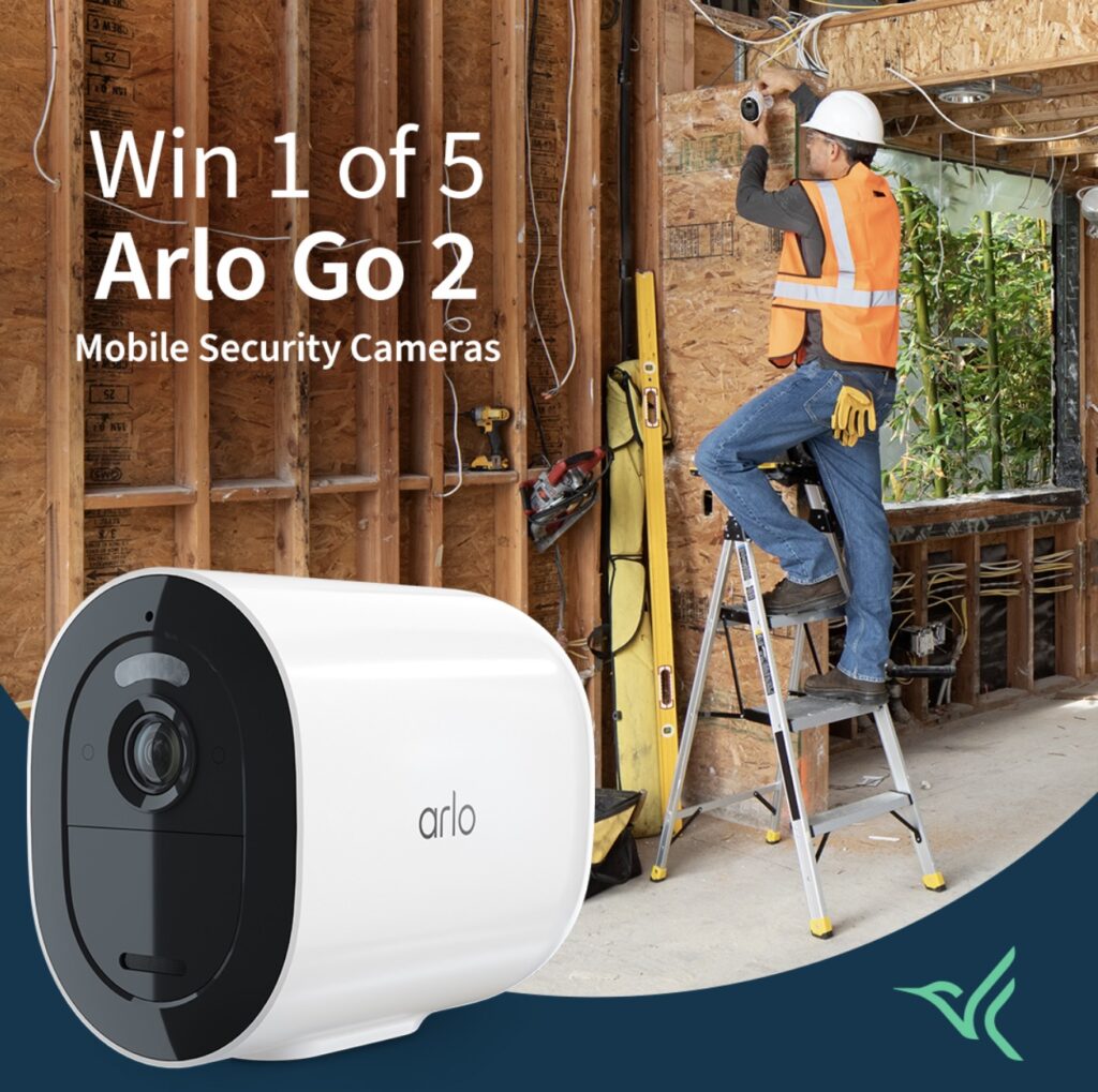 JB HiFi Competition Win 1 of 5 Arlo Go 2 mobile security cameras