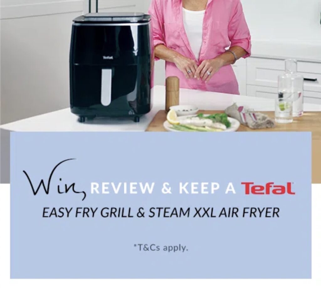 Win a Tefal Easy Fry Grill & Steam XXL Air Fryer from National Product
