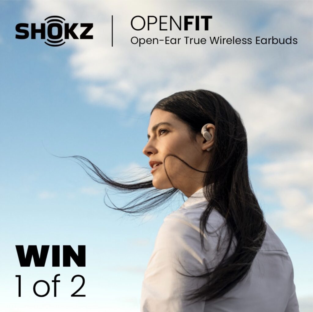 JB HiFi Competition Win 1 of 2 Shokz OpenFit openear true wireless