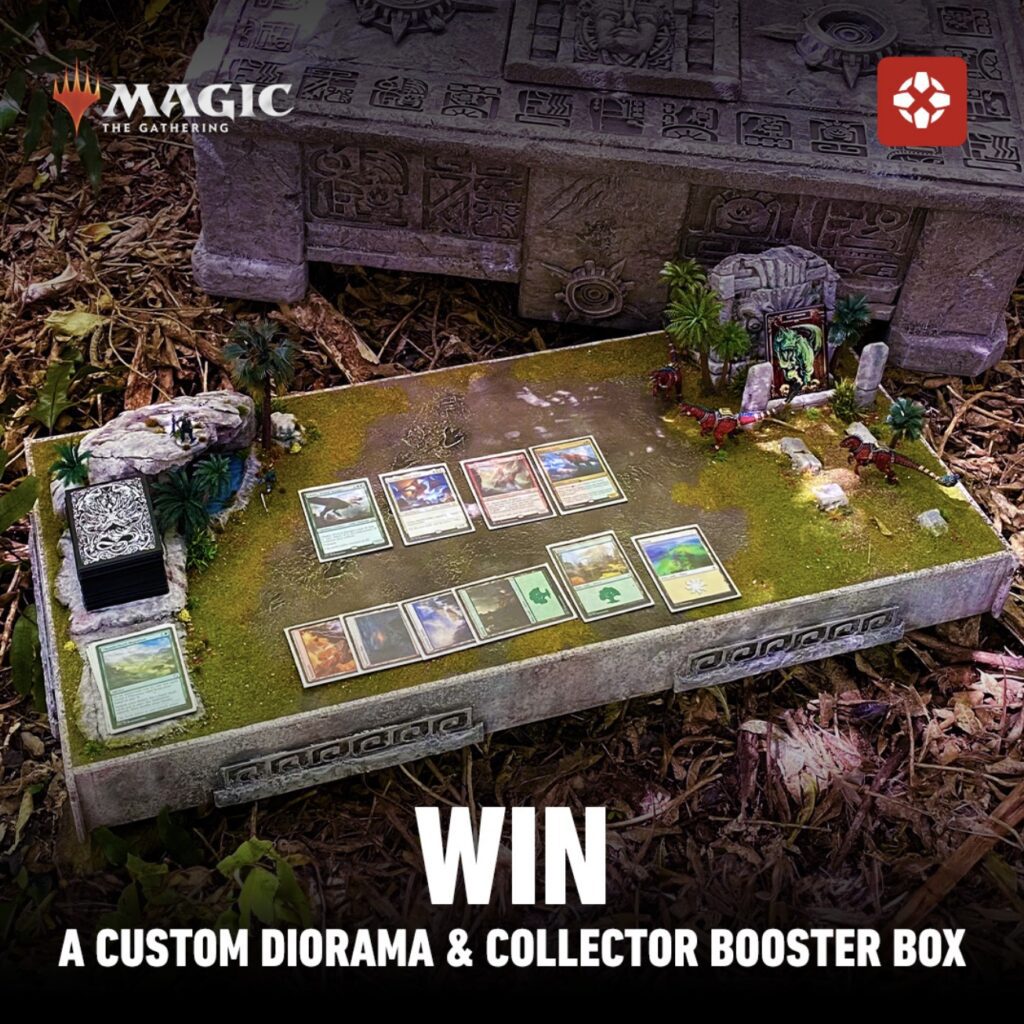 IGN MTG Giveaway Win a Custom 3D Playmat and Magic the Gathering booster boxes