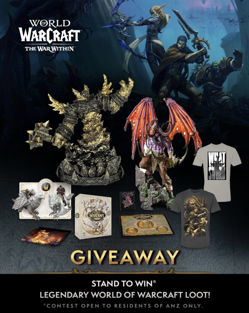 Blizzard Competition Win WoW 15th Anniversary Collector’s Edition and more