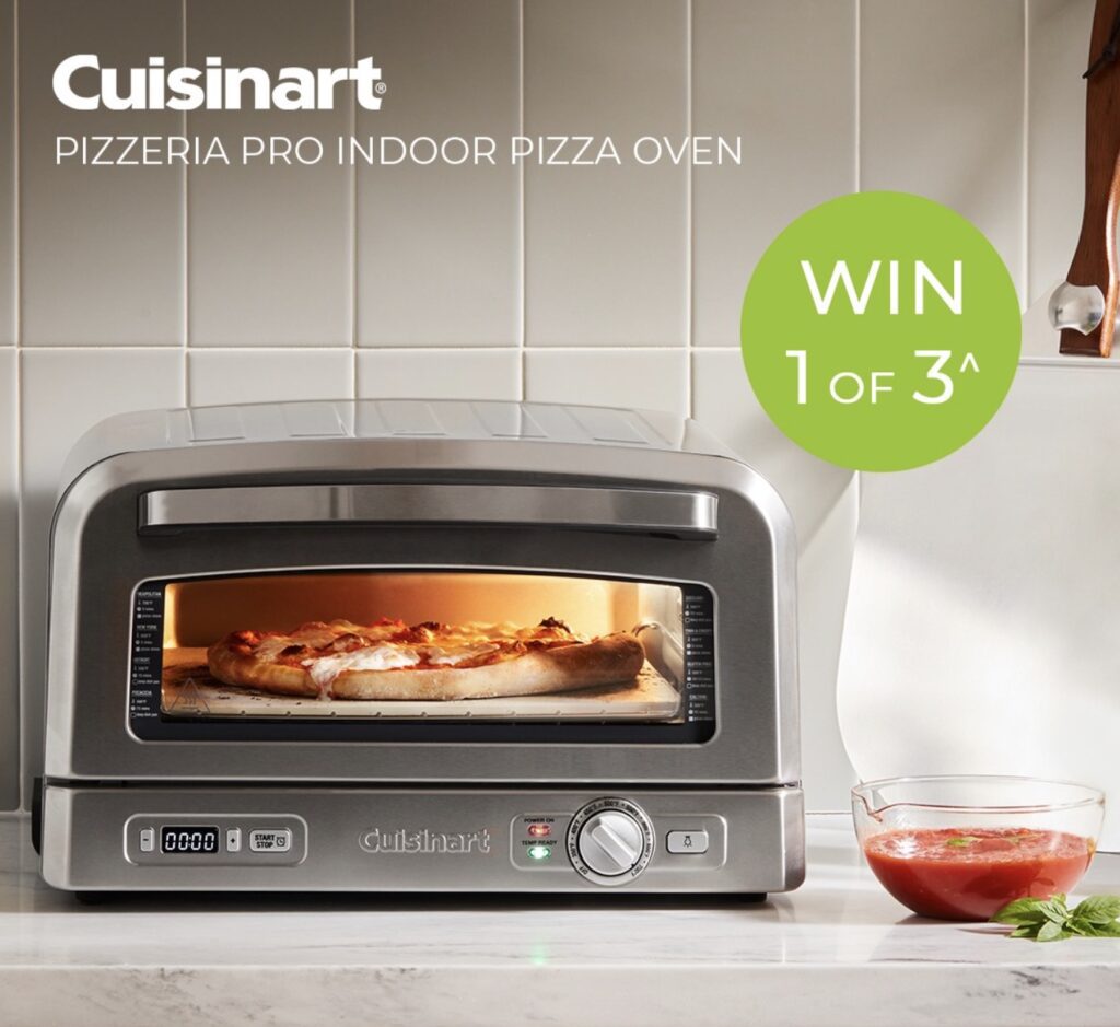 JB HiFi Giveaway Win 1 of 3 Cuisinart Pizzeria Pro pizza ovens
