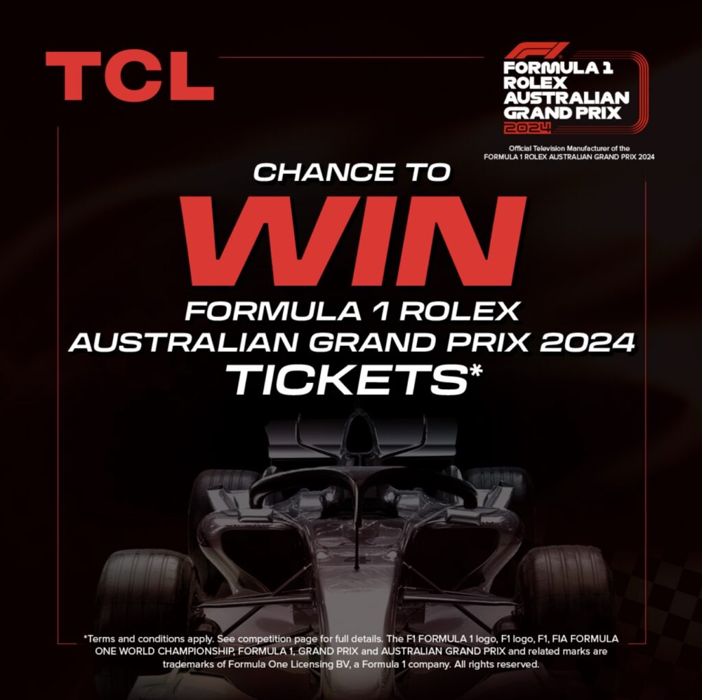 TCL Formula 1 Competition: Win tickets to the Formula 1 Rolex ...