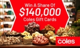 The Project Win the Pantry Competition: Enter the codewords and win 1 of 100 Coles gift cards at www.10play.com.au
