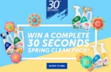 30 Seconds Competition: Win 1 of 8 Complete Spring Clean Packs