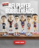 Win 2 of the new AFL player Bobbleheads
