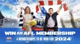 AFL Membership Competition: Win 1 of 4 AFL Memberships for 2024