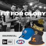 AFL Competition: Win 1 of 5 $100 vouchers to spend at Neweracap.com.au
