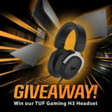 ASUS Competition: Win 1 of 3 TUF Gaming H3 Gaming Headsets
