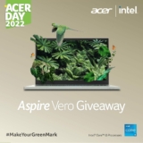 Acer Day 2022 Giveaway: Win an Acer Aspire Vero laptop
