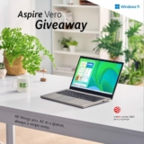 Acer Giveaway: Win an Acer Aspire Vero laptop valued at $999