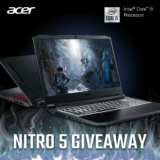 Acer Competition: Win a Nitro 5 gaming laptop