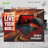 Win an Acer Nitro 5 laptop worth $1,399