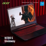 Acer Giveaway: Win a Nitro 5 laptop
