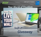 Acer Giveaway: Win an Acer Swift 3X laptop valued at $1,599