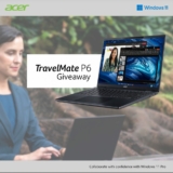 Acer Giveaway: Win an Acer TravelMate P6 laptop