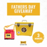Alvey Father’s Day Giveaway: Win 1 of 3 prize packs including an Alvey Engel Cooler Dry Box and more