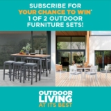 Amart Furniture Competition: Win 1 of 2 outdoor furniture sets