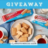Arnott’s Biscuits Giveaway: Win 1 of 5 prize packs including 10x packs of Arnott’s Reduced Sugar biscuits