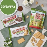 Arnott’s Gluten Free Giveaway: Win 1 of 5 Arnott’s Gluten Free Biscuits prize packs