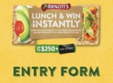 Arnott’s Crispbread Lunch and Win Promotion: Win up to $250 at THE ICONIC at lunchandwin.com.au